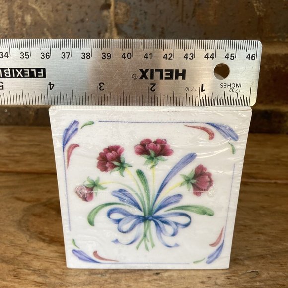 Poppies on Blue By Lenox 4” Note cube Replacement Pack - Picture 6 of 7